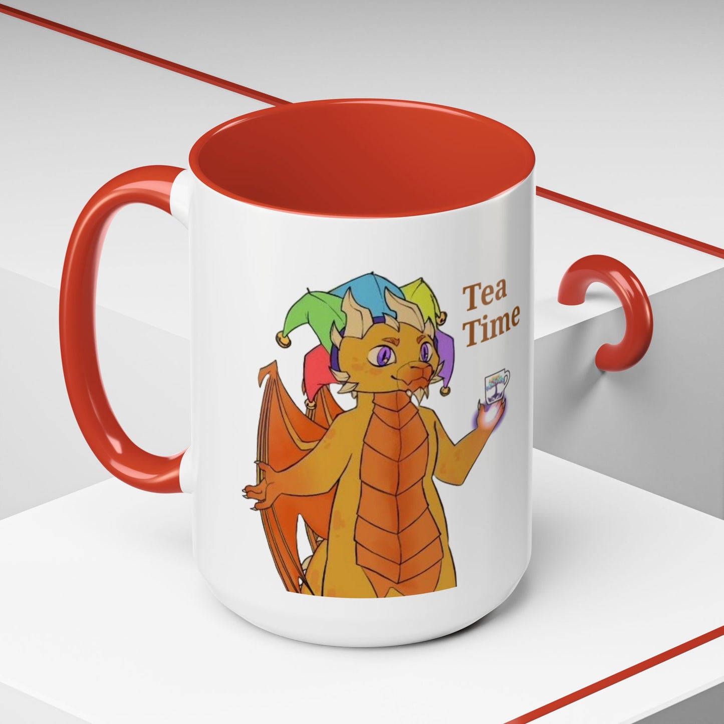 Coffee Mug – Tea Time with Ravi (Personalized) by RoseOfAllTrades