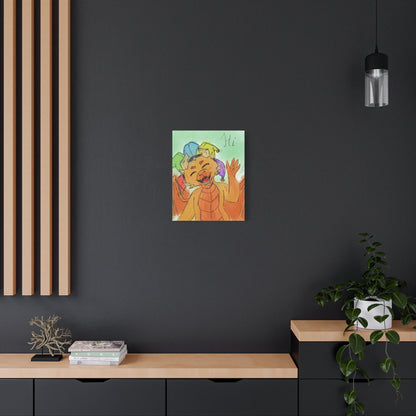 Canvas Print – Ravi Waving “Hi” by FoeTwentyFour