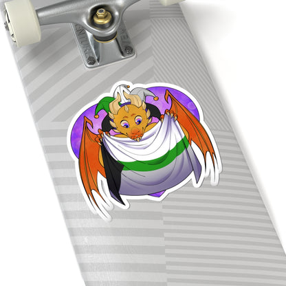 Sticker – Ravi has Demi-Romantic Pride - LGBTQIA+