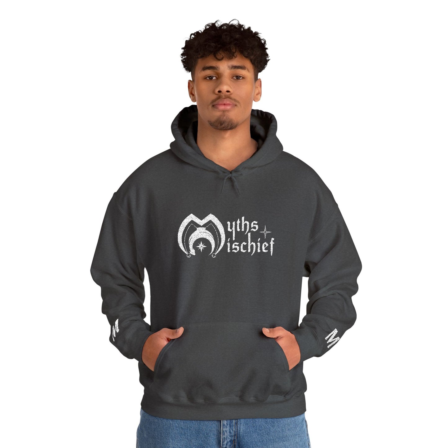 Hooded Sweatshirt - Myths & Mischief - Logo