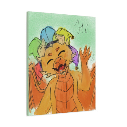 Canvas Print – Ravi Waving “Hi” by FoeTwentyFour