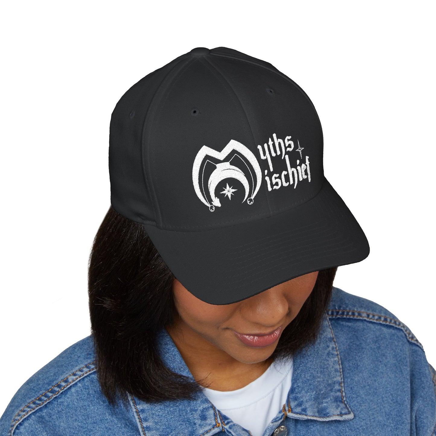 Baseball Cap with Myths and Mischief Logo
