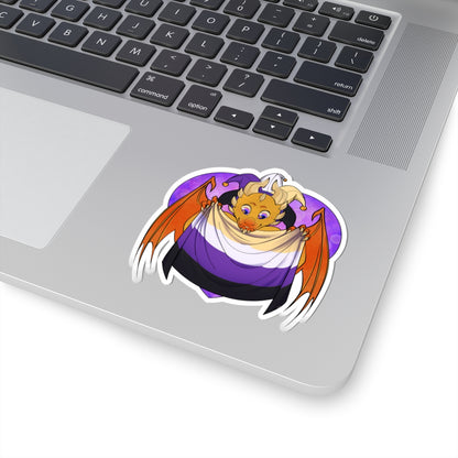 Sticker - Ravi has Non-Binary Pride - LGBTQIA+