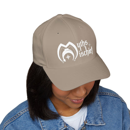 Baseball Cap with Myths and Mischief Logo