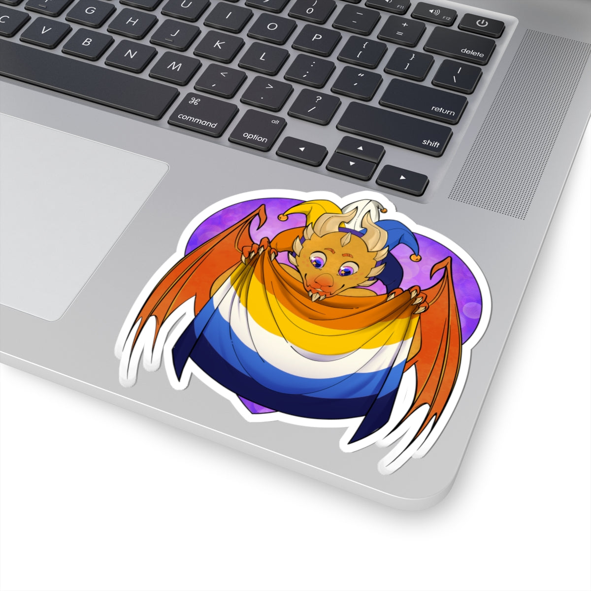 Ravi Sticker – Aro-Ace Pride by TheDoodler