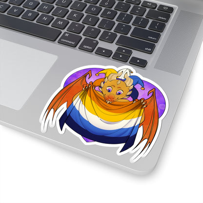 Ravi Sticker – Aro-Ace Pride by TheDoodler