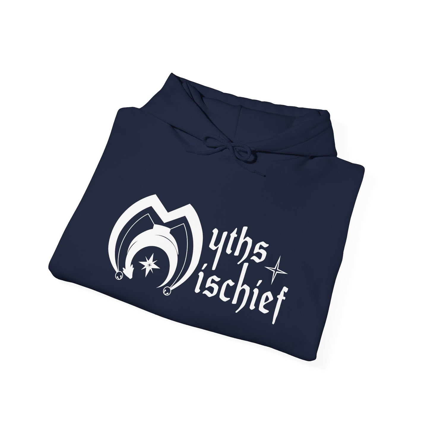 Hooded Sweatshirt with Myths and Mischief Logo