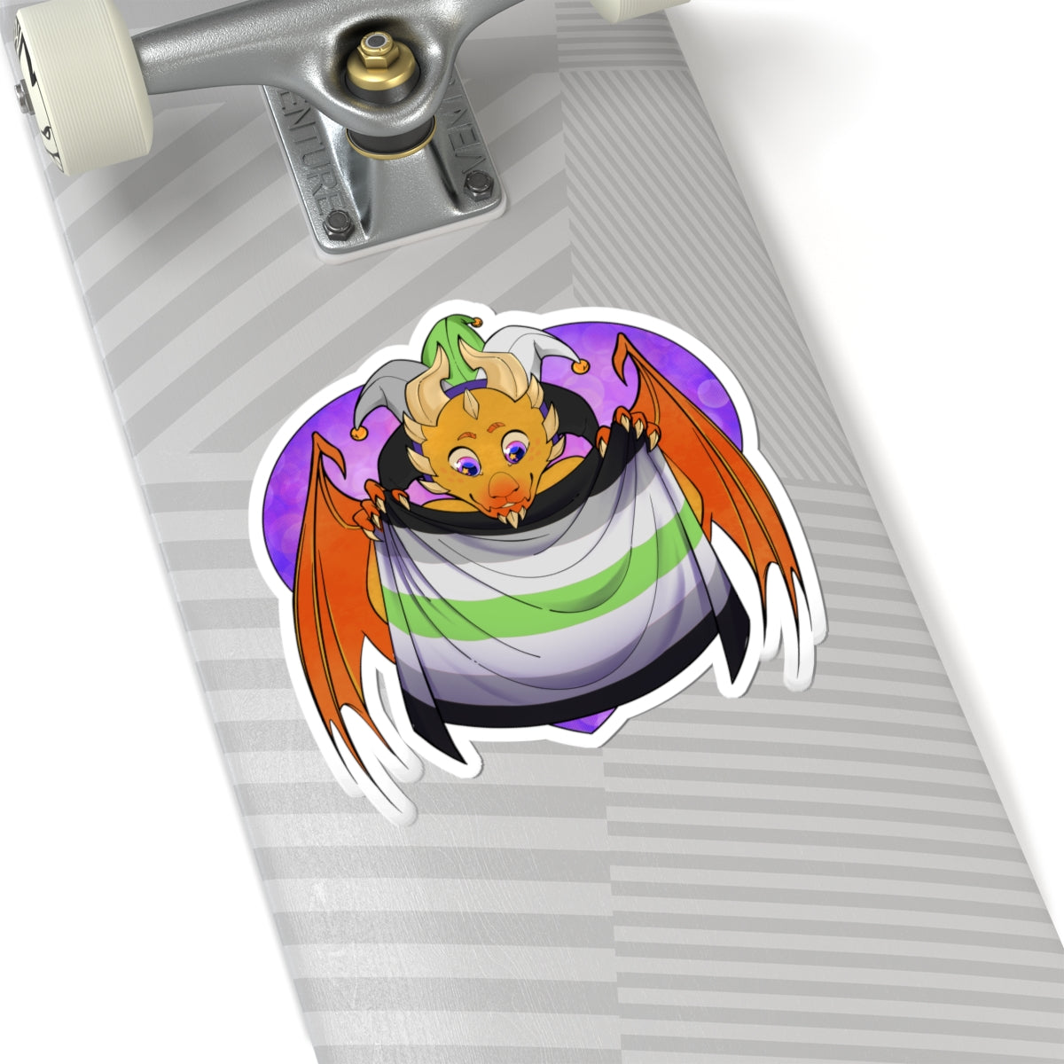 Sticker - Ravi has Agender Pride - LGBTQIA+