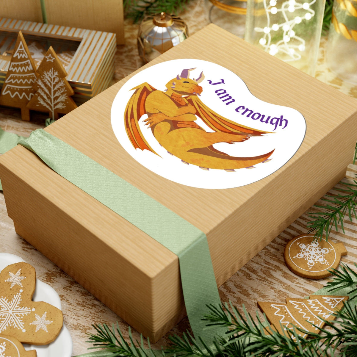 Ravi Sticker – I Am Enough by SharronVan