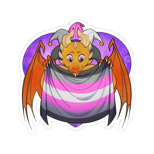 Sticker - Ravi has Demi-Girl Pride - LGBTQIA+