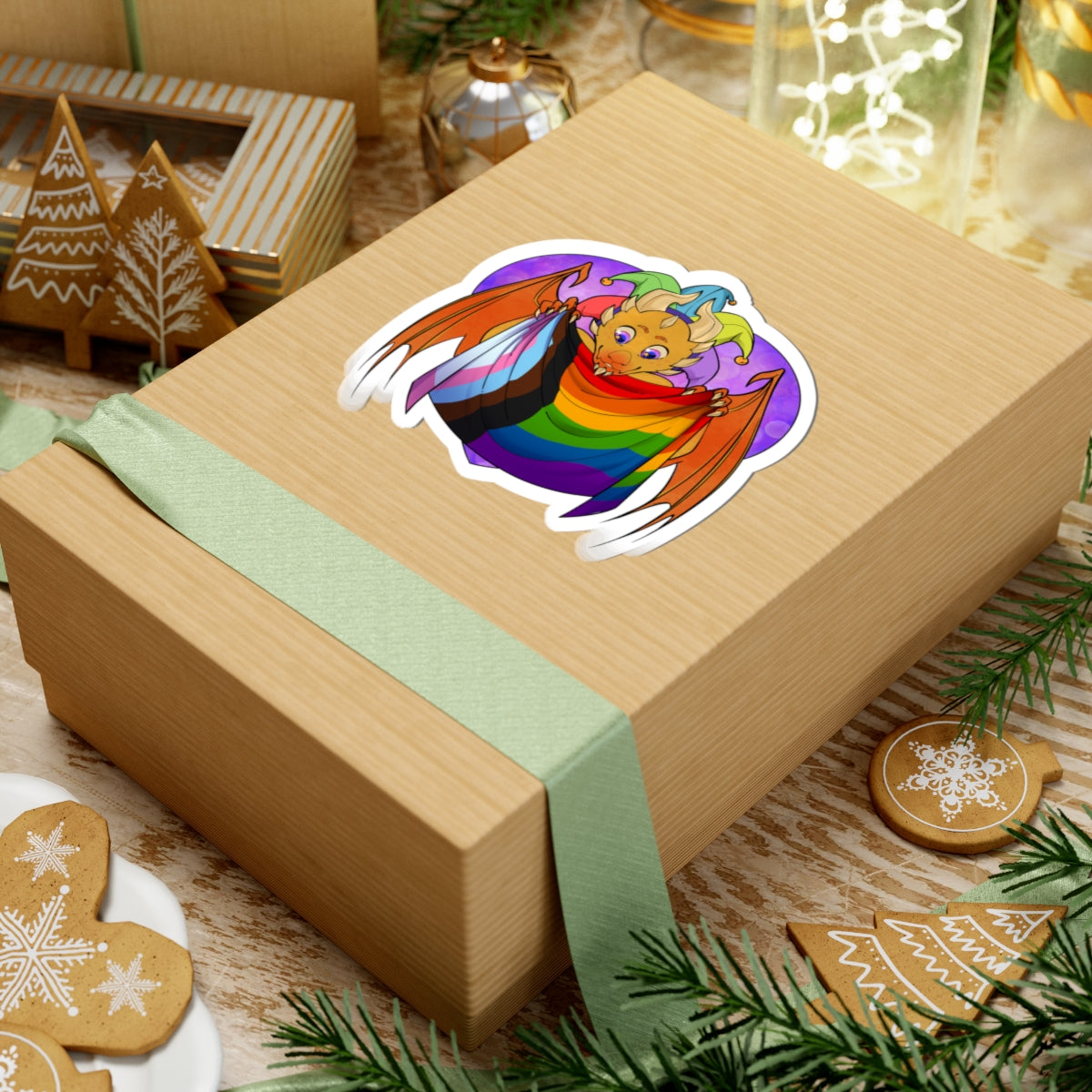 Sticker - Ravi loves Inclusivity - LGBTQIA+