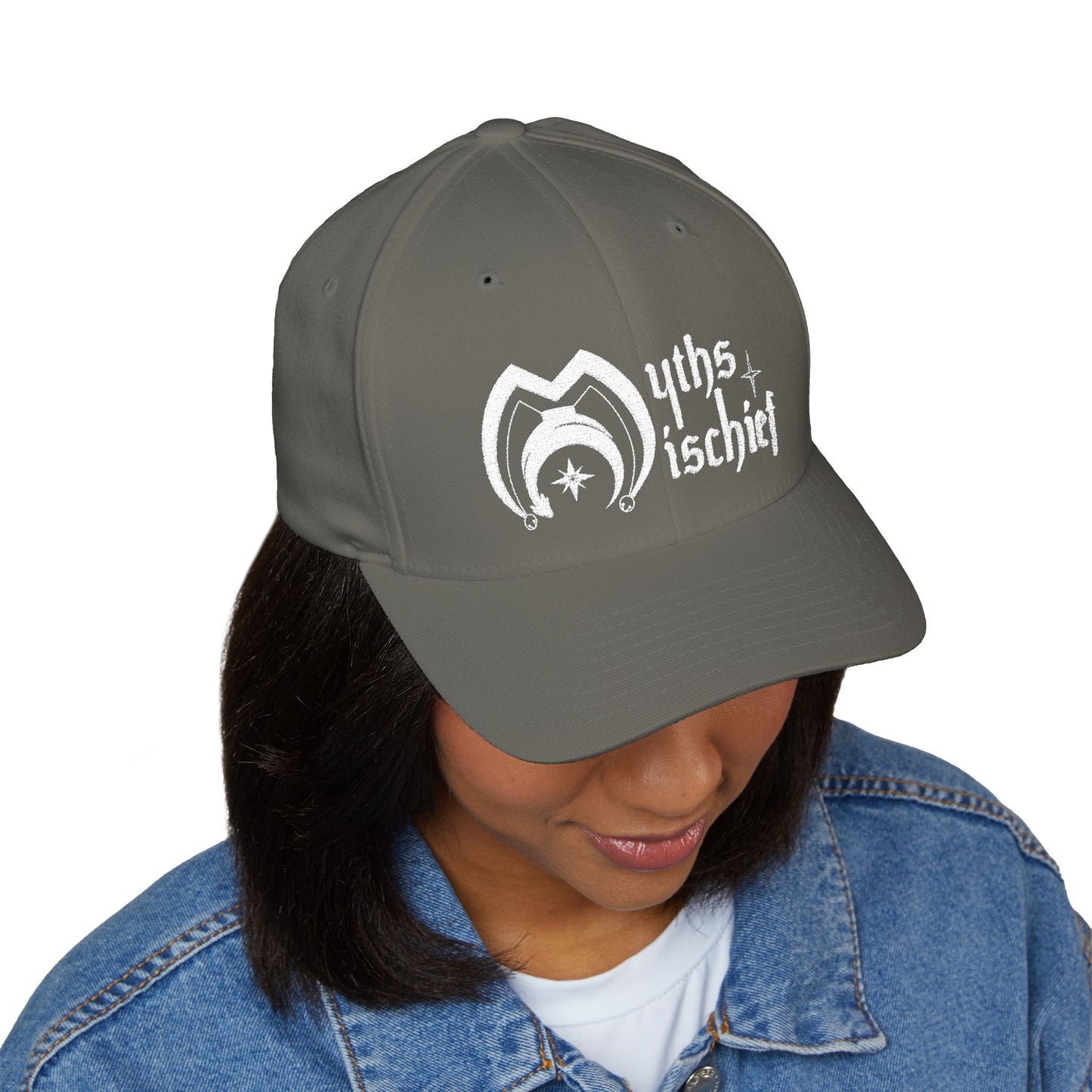 Baseball Cap with Myths and Mischief Logo