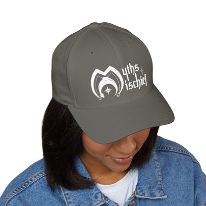 Baseball Cap with Myths and Mischief Logo
