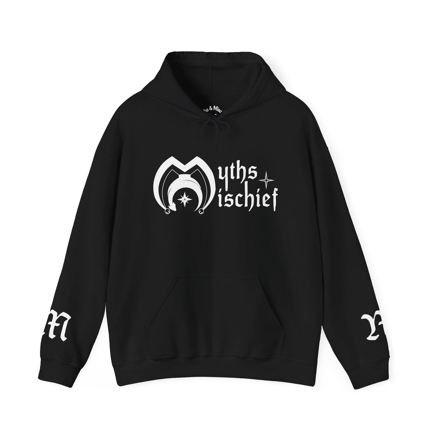 Hooded Sweatshirt with Myths and Mischief Logo