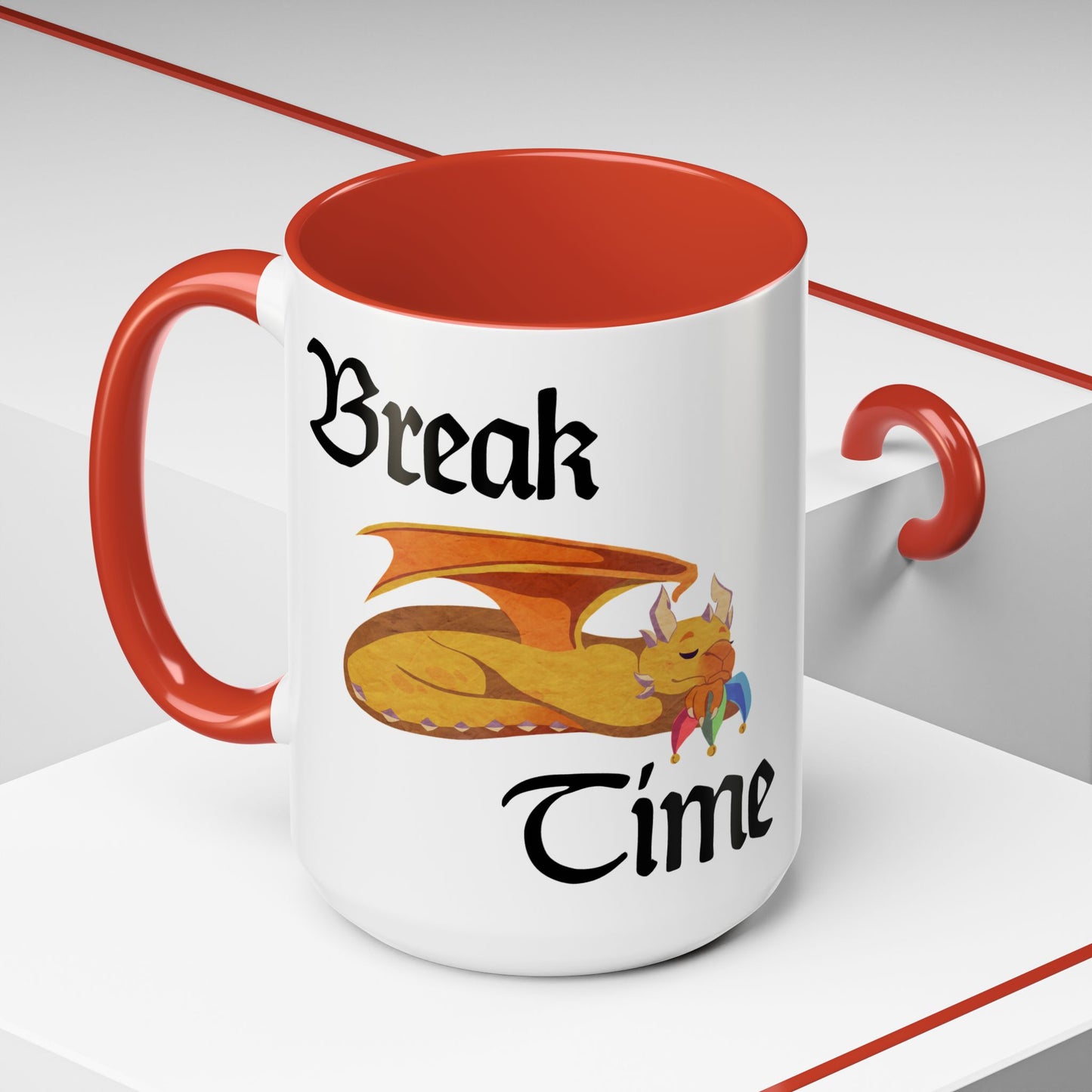 Coffee Mug - "Break Time" - Sleeping Ravi
