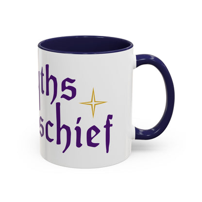 Coffee Mug with Myths and Mischief Logo
