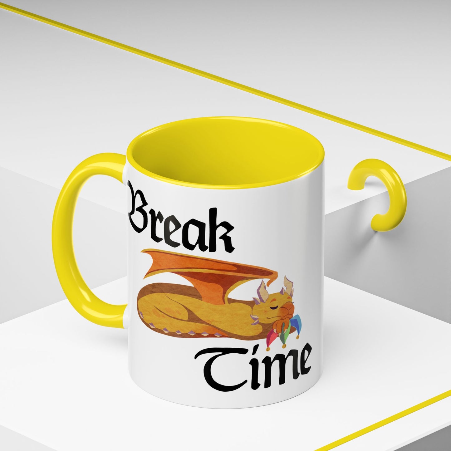Coffee Mug - "Break Time" - Sleeping Ravi