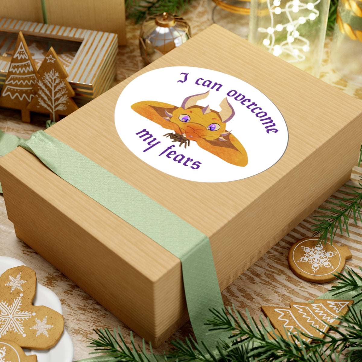 Ravi Sticker – I Can Overcome My Fears by SharronVan