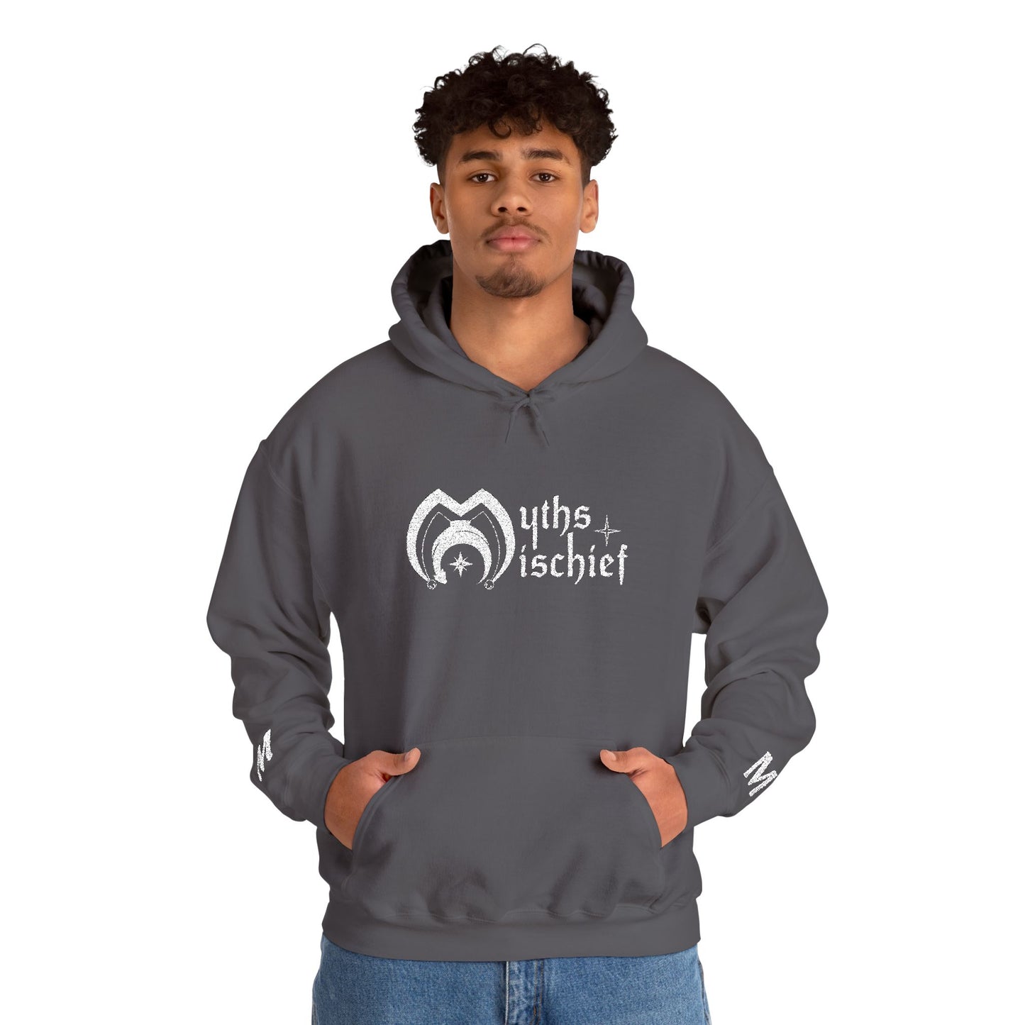 Hooded Sweatshirt - Myths & Mischief - Logo