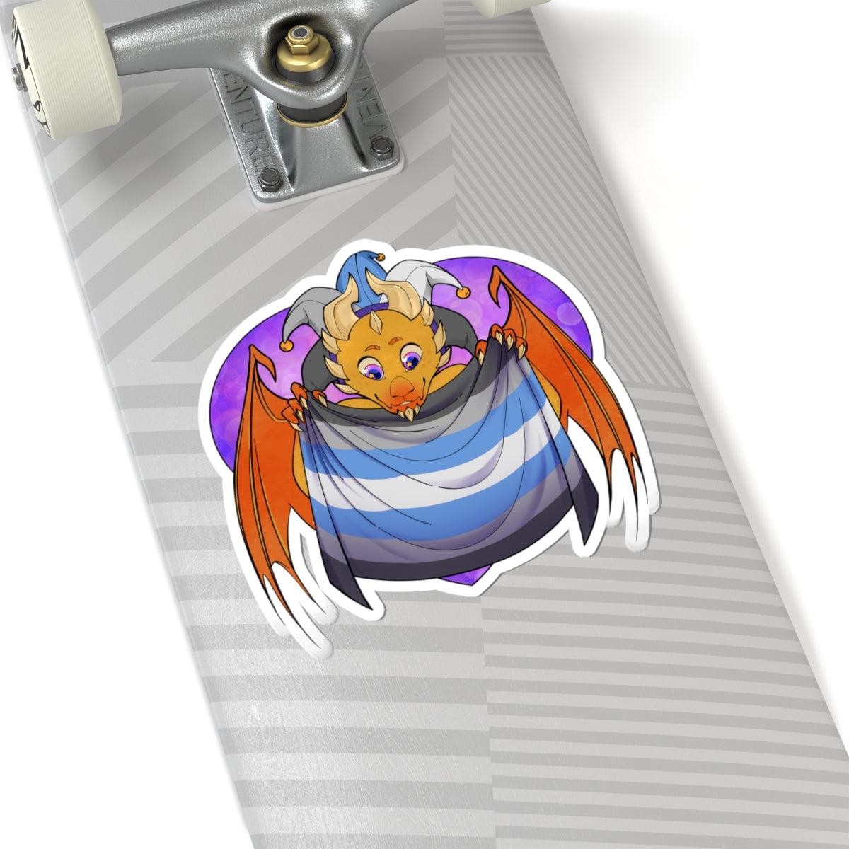 Ravi Sticker – Demi-Boy Pride by TheDoodler