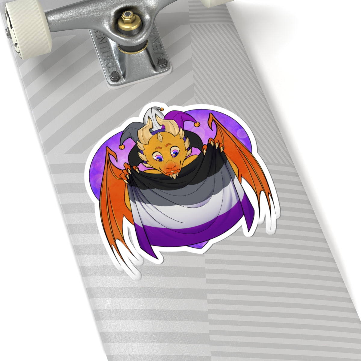 Sticker - Ravi has Asexual Pride - LGBTQIA+