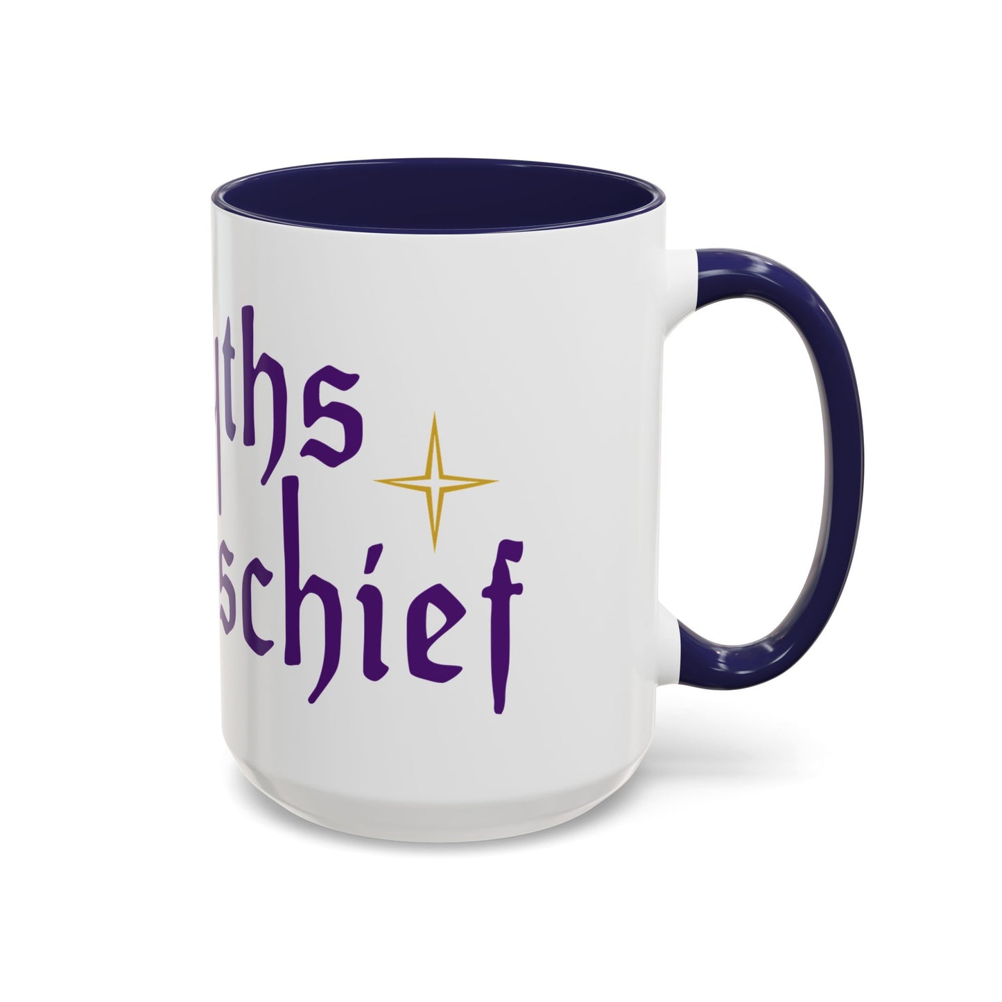 Coffee Mug with Myths and Mischief Logo