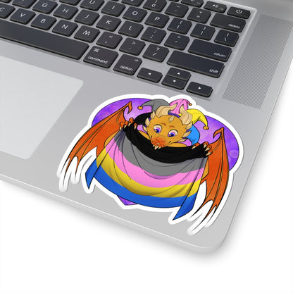 Sticker - Ravi has Poly-Gender Pride - LGBTQIA+