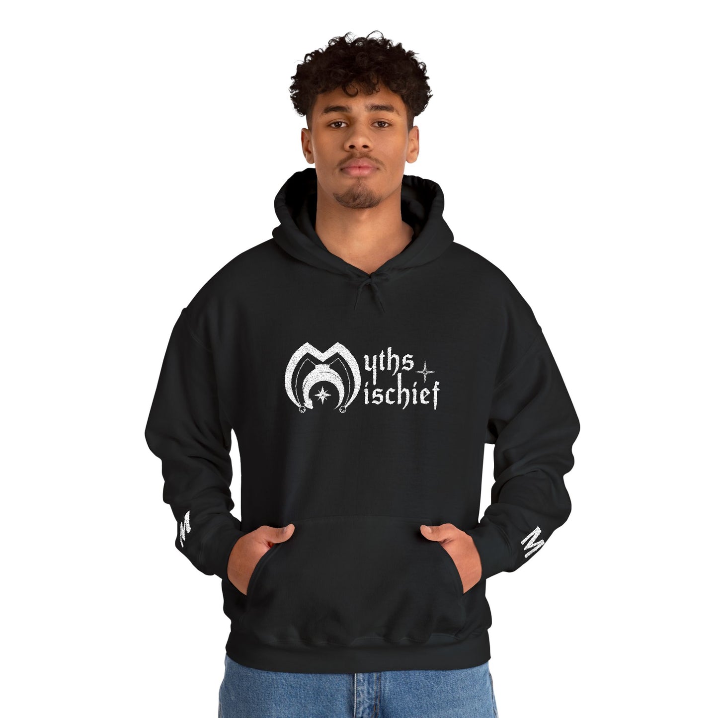 Hooded Sweatshirt - Myths & Mischief - Logo