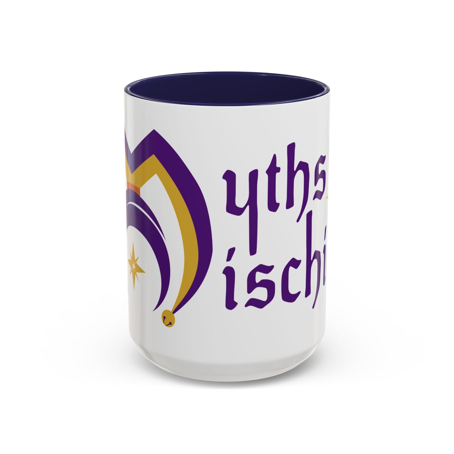 Coffee Mug with Myths and Mischief Logo