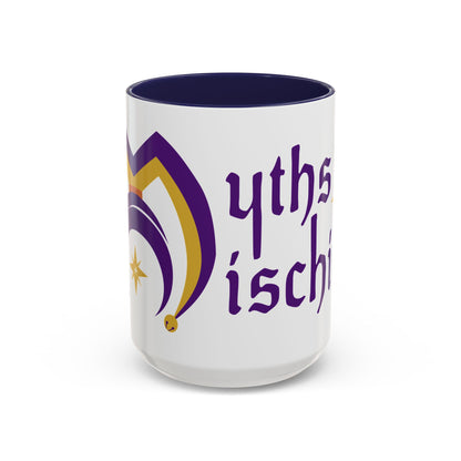Coffee Mug with Myths and Mischief Logo