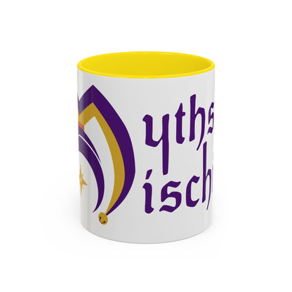 Coffee Mug with Myths and Mischief Logo