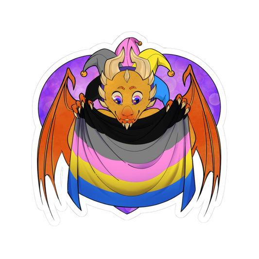 Ravi Sticker – Poly-Gender Pride by TheDoodler