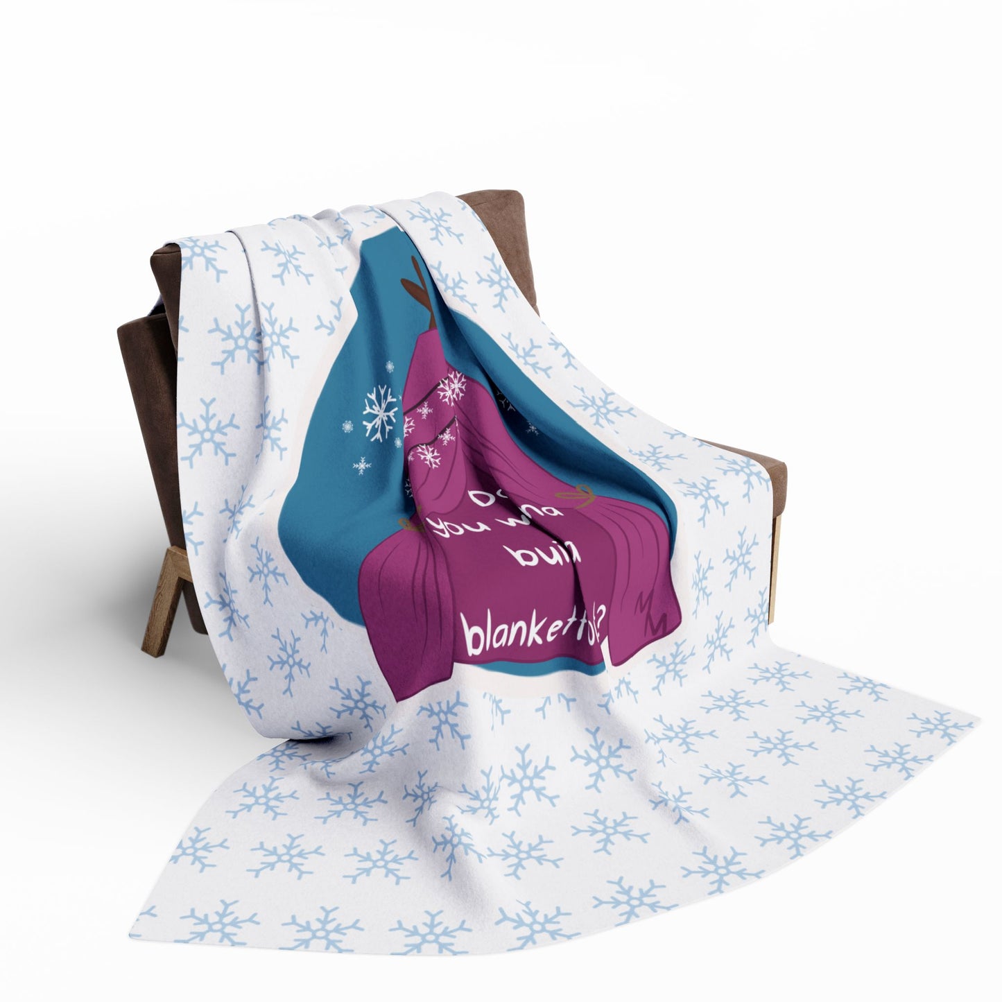 Fleece Blanket - Blanket Fort - Parody Merch