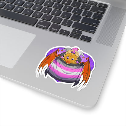 Sticker - Ravi has Demi-Girl Pride - LGBTQIA+