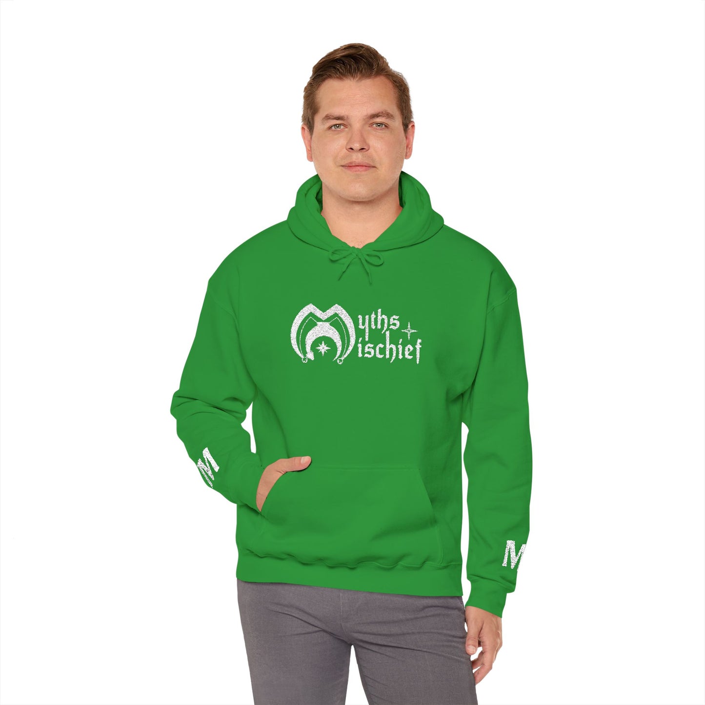 Hooded Sweatshirt - Myths & Mischief - Logo