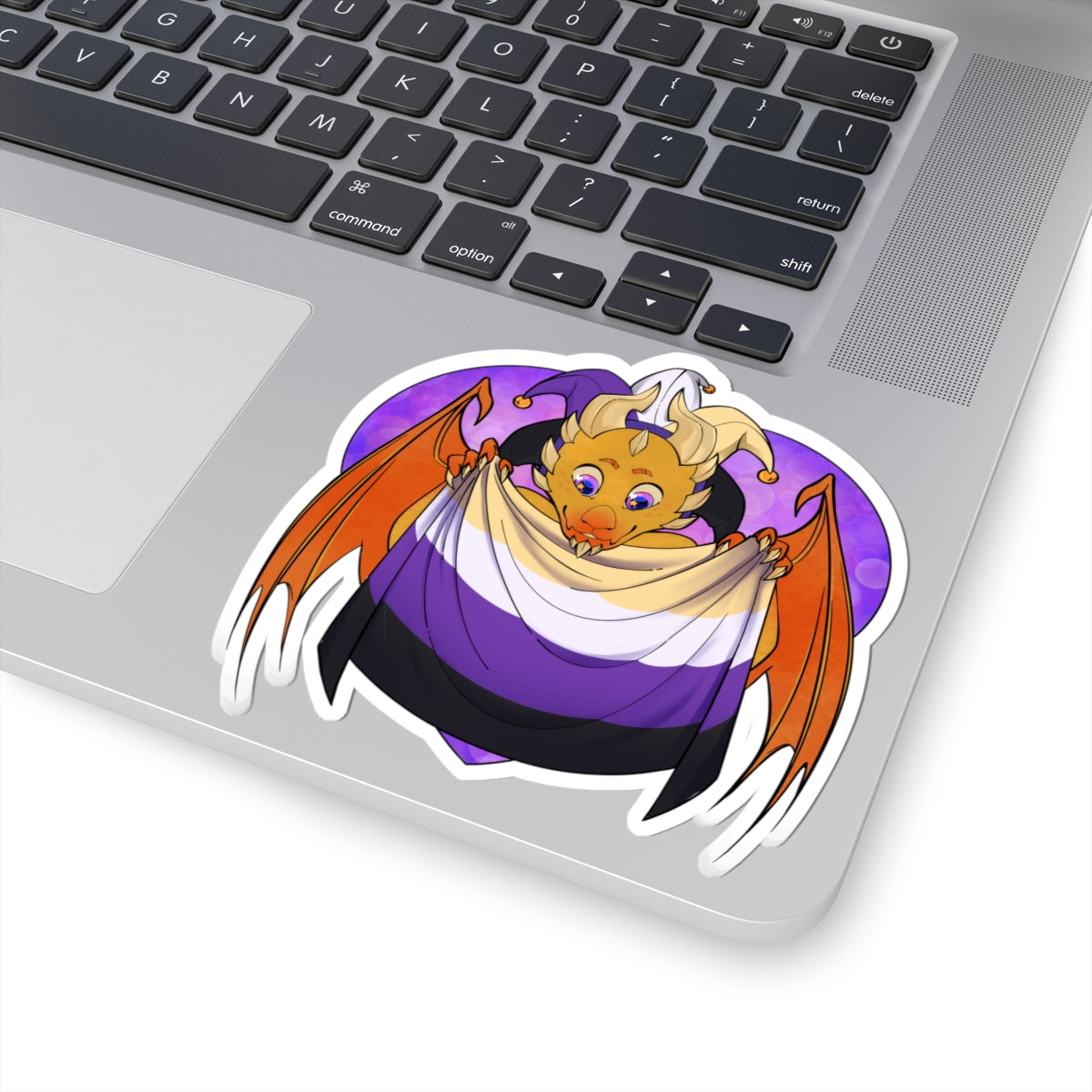 Sticker - Ravi has Non-Binary Pride - LGBTQIA+