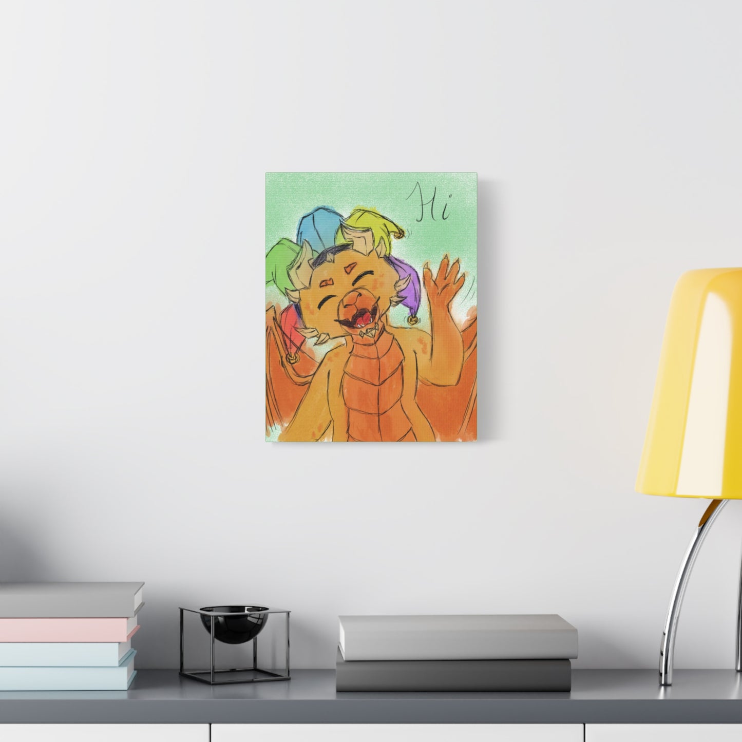 Canvas Print – Ravi Waving “Hi” by FoeTwentyFour