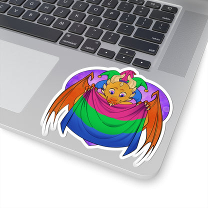 Sticker - Ravi has Polysexual Pride - LGBTQIA+