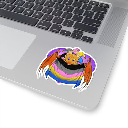 Sticker - Ravi has Poly-Gender Pride - LGBTQIA+